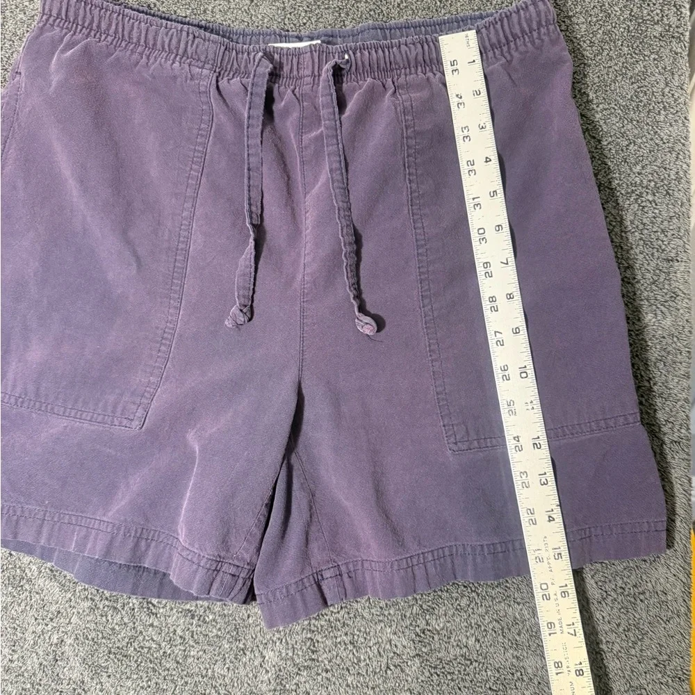 Bobbie Brooks Linen Purple Casual‎ Shorts- Size S